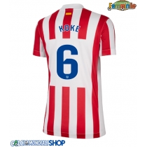 Maglie da calcio Atletico Madrid Koke #6 Prima Maglia Femminile 2025-26 Manica Corta